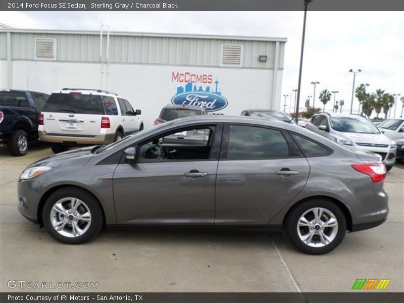 Sterling Gray / Charcoal Black 2014 Ford Focus SE Sedan