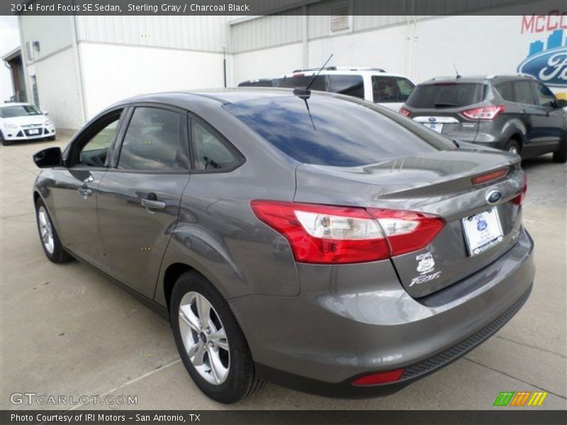 Sterling Gray / Charcoal Black 2014 Ford Focus SE Sedan