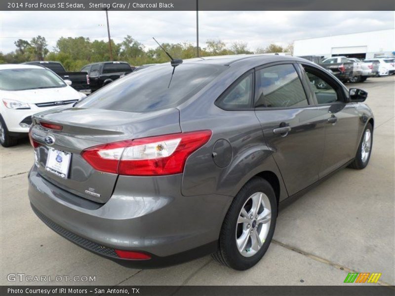 Sterling Gray / Charcoal Black 2014 Ford Focus SE Sedan