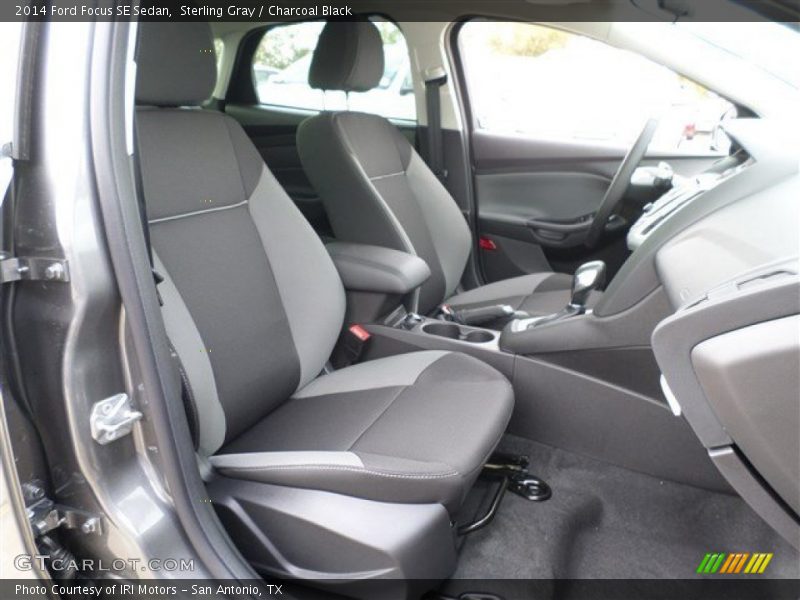 Sterling Gray / Charcoal Black 2014 Ford Focus SE Sedan