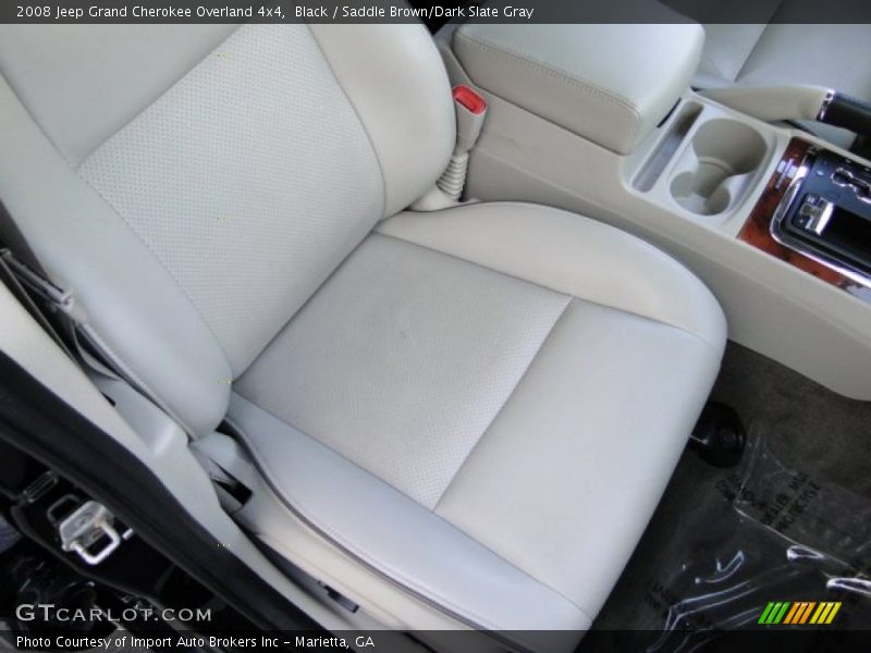 Black / Saddle Brown/Dark Slate Gray 2008 Jeep Grand Cherokee Overland 4x4