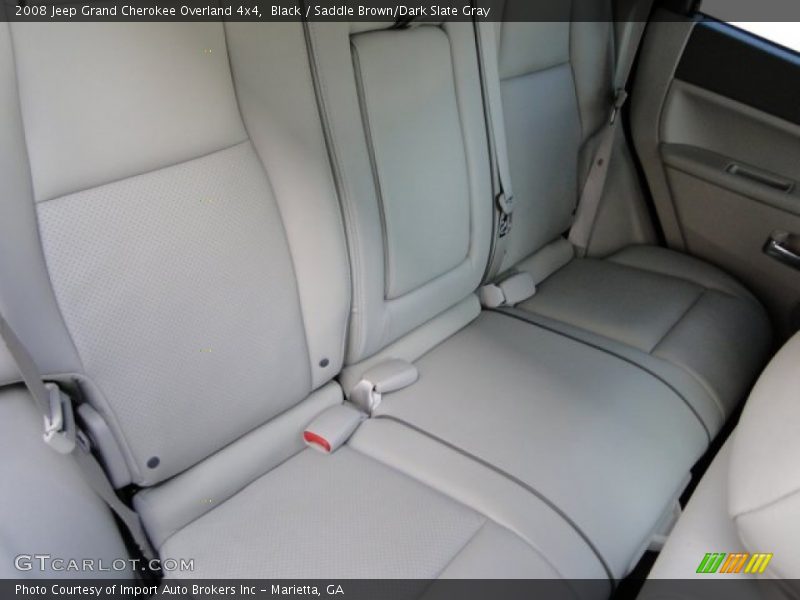 Black / Saddle Brown/Dark Slate Gray 2008 Jeep Grand Cherokee Overland 4x4