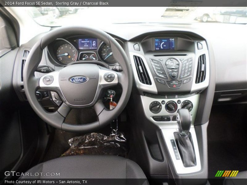 Sterling Gray / Charcoal Black 2014 Ford Focus SE Sedan