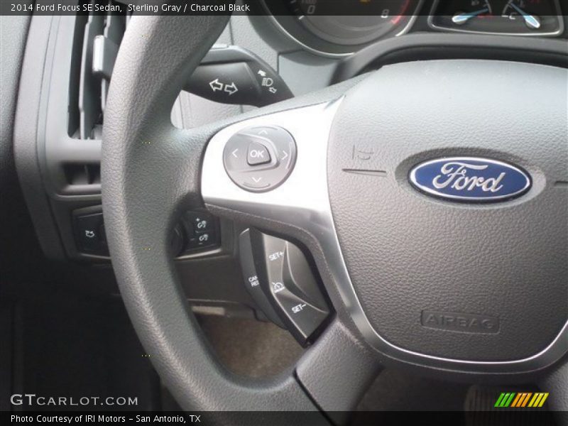 Sterling Gray / Charcoal Black 2014 Ford Focus SE Sedan