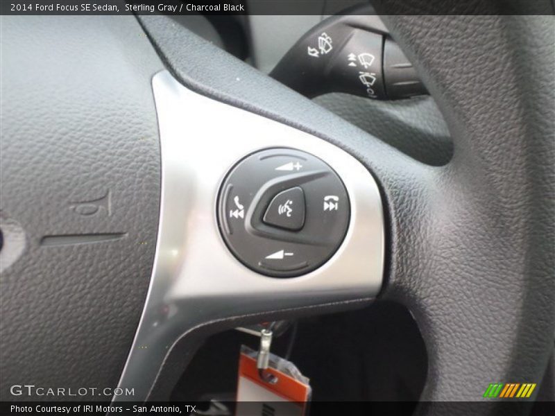 Sterling Gray / Charcoal Black 2014 Ford Focus SE Sedan