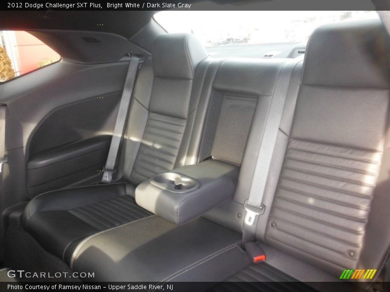 Bright White / Dark Slate Gray 2012 Dodge Challenger SXT Plus