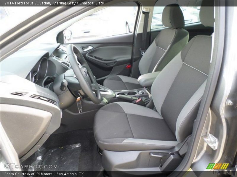 Sterling Gray / Charcoal Black 2014 Ford Focus SE Sedan