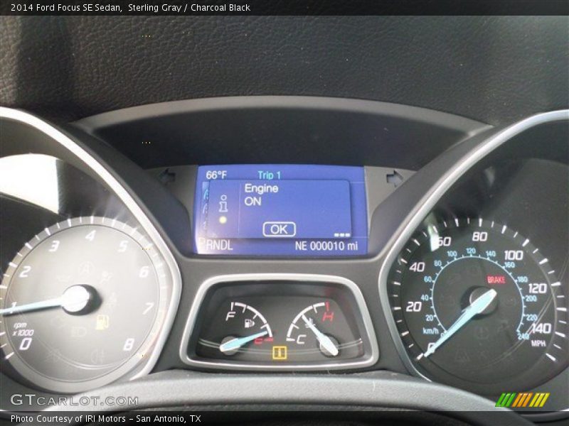 Sterling Gray / Charcoal Black 2014 Ford Focus SE Sedan