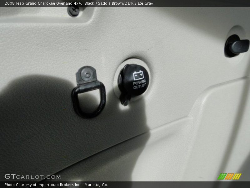 Black / Saddle Brown/Dark Slate Gray 2008 Jeep Grand Cherokee Overland 4x4