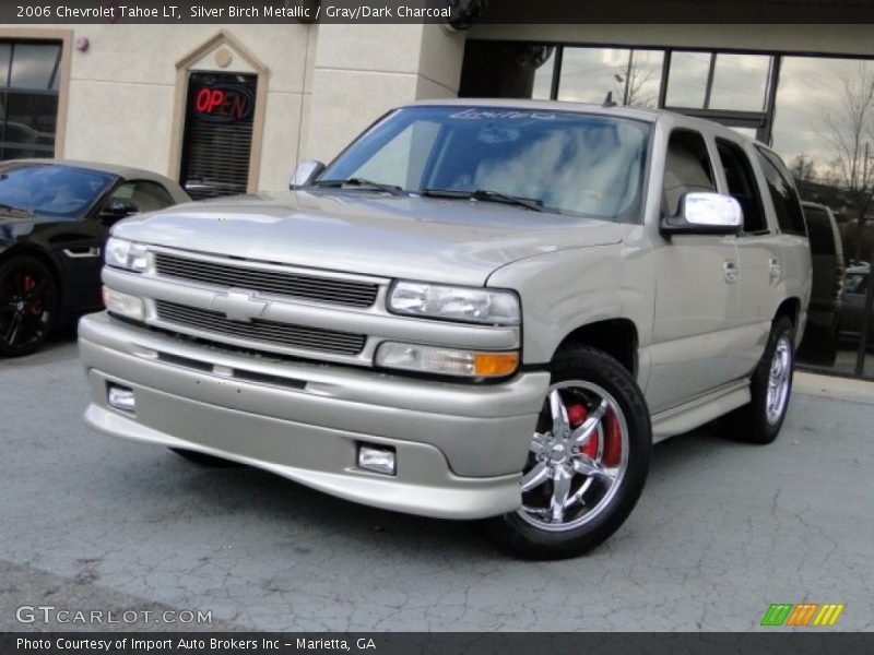 Silver Birch Metallic / Gray/Dark Charcoal 2006 Chevrolet Tahoe LT