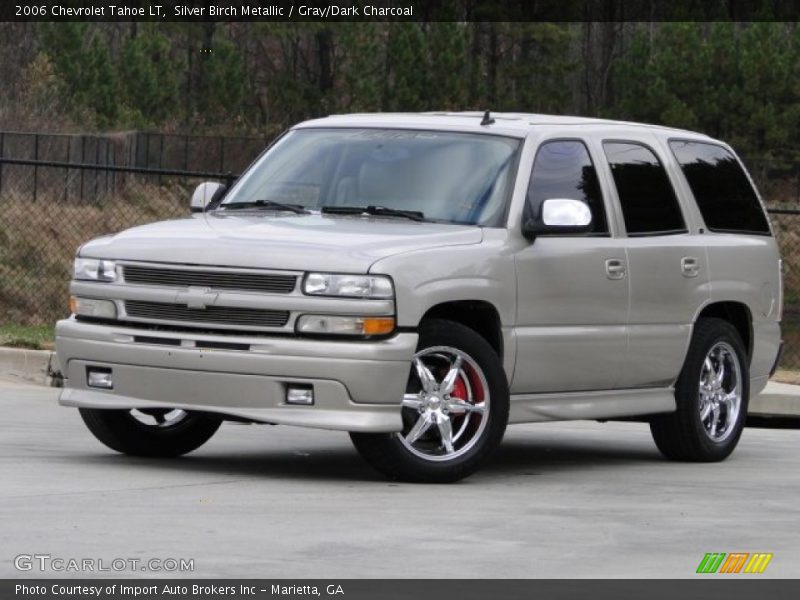 Silver Birch Metallic / Gray/Dark Charcoal 2006 Chevrolet Tahoe LT