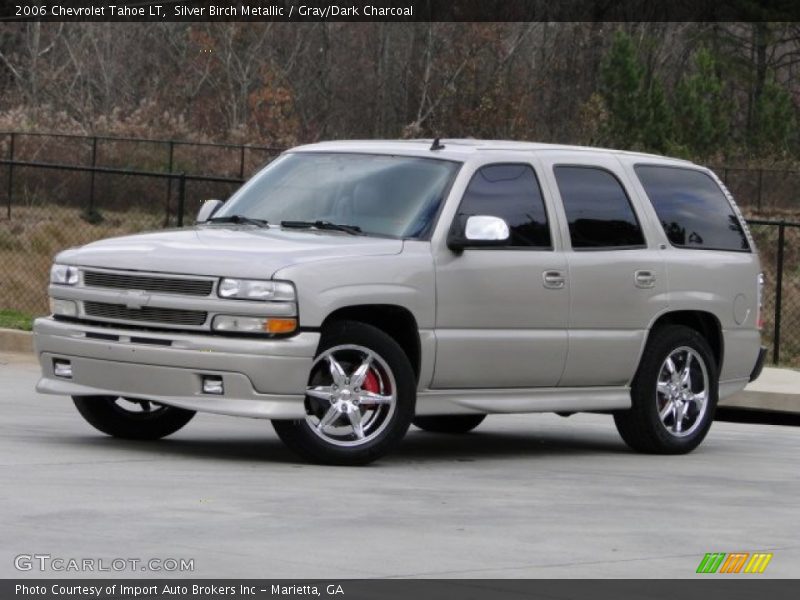 Silver Birch Metallic / Gray/Dark Charcoal 2006 Chevrolet Tahoe LT