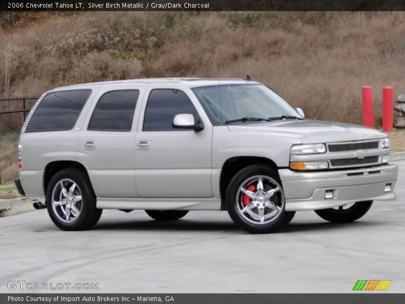 Silver Birch Metallic / Gray/Dark Charcoal 2006 Chevrolet Tahoe LT