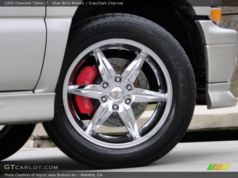 Silver Birch Metallic / Gray/Dark Charcoal 2006 Chevrolet Tahoe LT