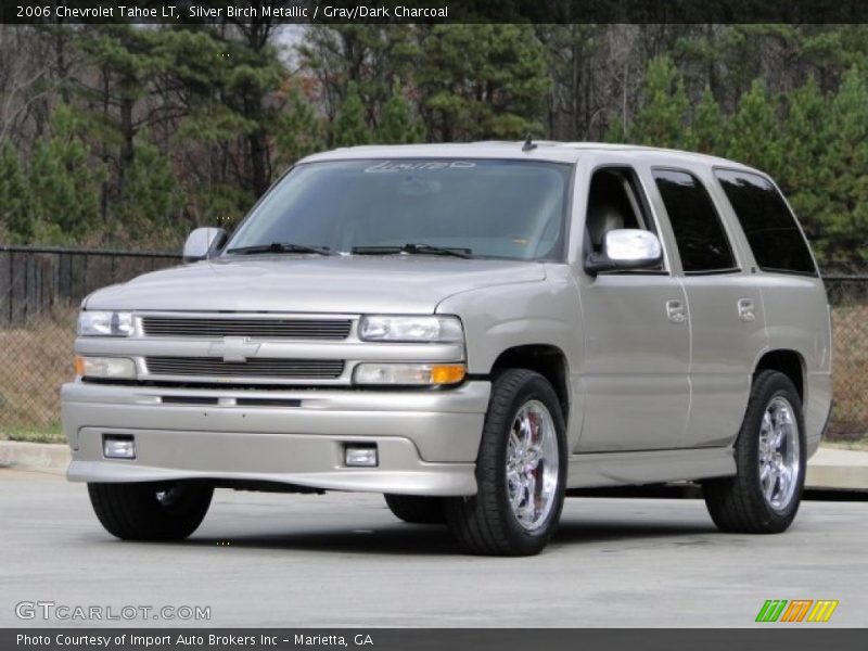 Silver Birch Metallic / Gray/Dark Charcoal 2006 Chevrolet Tahoe LT