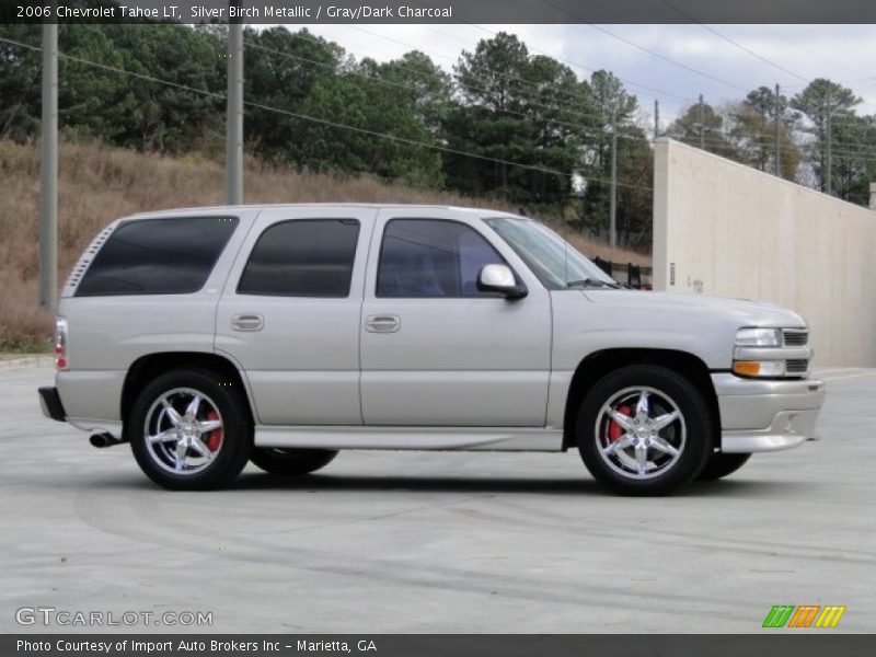 Silver Birch Metallic / Gray/Dark Charcoal 2006 Chevrolet Tahoe LT
