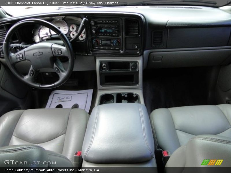 Silver Birch Metallic / Gray/Dark Charcoal 2006 Chevrolet Tahoe LT