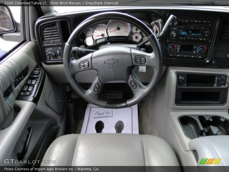 Silver Birch Metallic / Gray/Dark Charcoal 2006 Chevrolet Tahoe LT