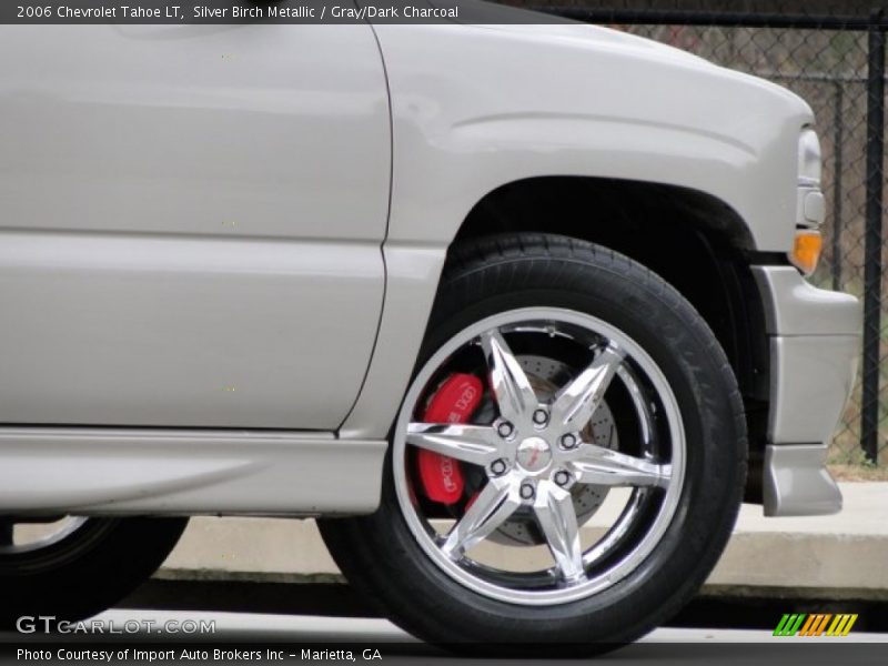 Silver Birch Metallic / Gray/Dark Charcoal 2006 Chevrolet Tahoe LT