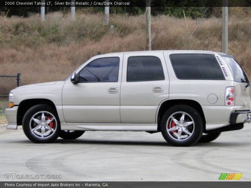Silver Birch Metallic / Gray/Dark Charcoal 2006 Chevrolet Tahoe LT