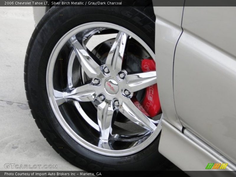 Silver Birch Metallic / Gray/Dark Charcoal 2006 Chevrolet Tahoe LT