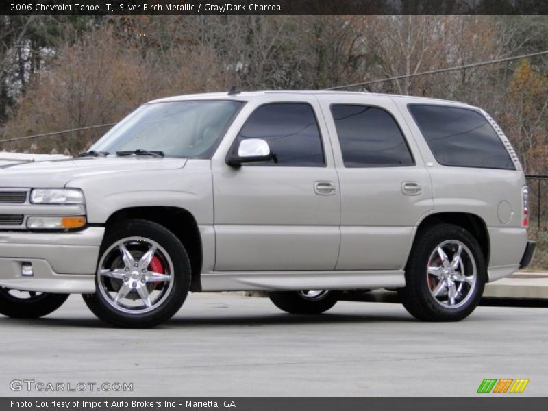 Silver Birch Metallic / Gray/Dark Charcoal 2006 Chevrolet Tahoe LT