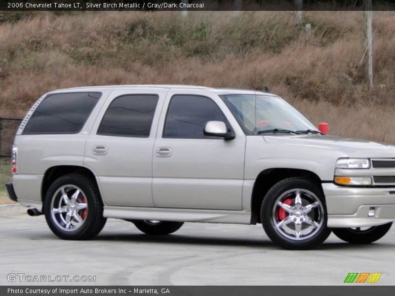 Silver Birch Metallic / Gray/Dark Charcoal 2006 Chevrolet Tahoe LT