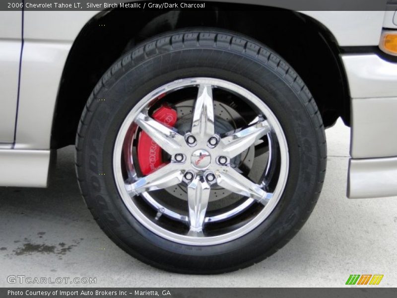 Silver Birch Metallic / Gray/Dark Charcoal 2006 Chevrolet Tahoe LT