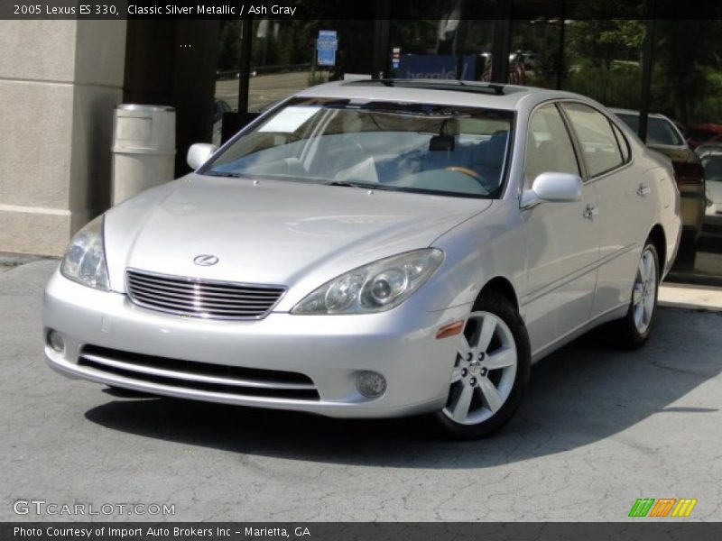 Classic Silver Metallic / Ash Gray 2005 Lexus ES 330