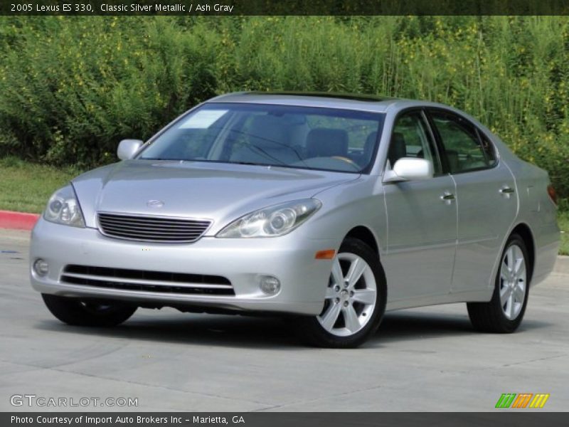 Classic Silver Metallic / Ash Gray 2005 Lexus ES 330