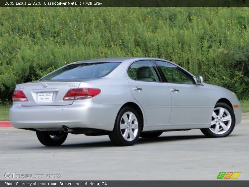 Classic Silver Metallic / Ash Gray 2005 Lexus ES 330