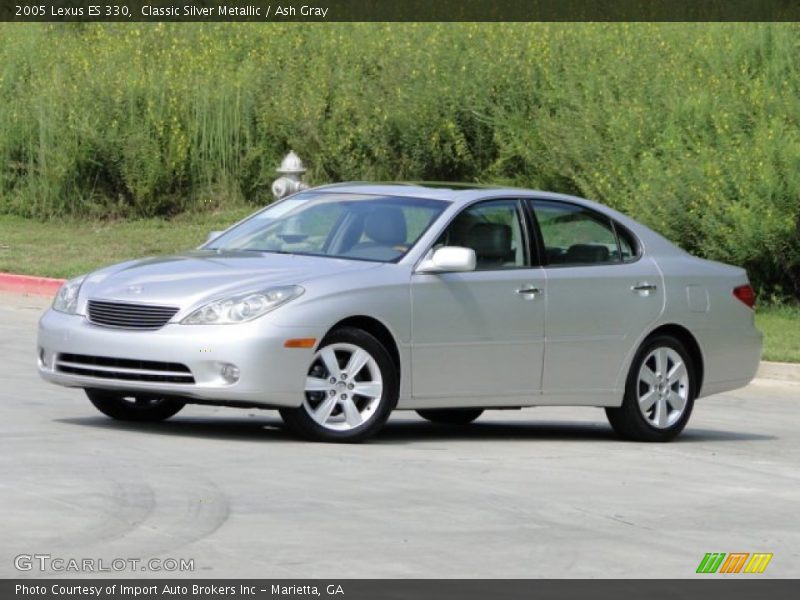 Classic Silver Metallic / Ash Gray 2005 Lexus ES 330