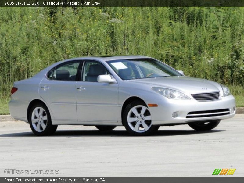 Classic Silver Metallic / Ash Gray 2005 Lexus ES 330