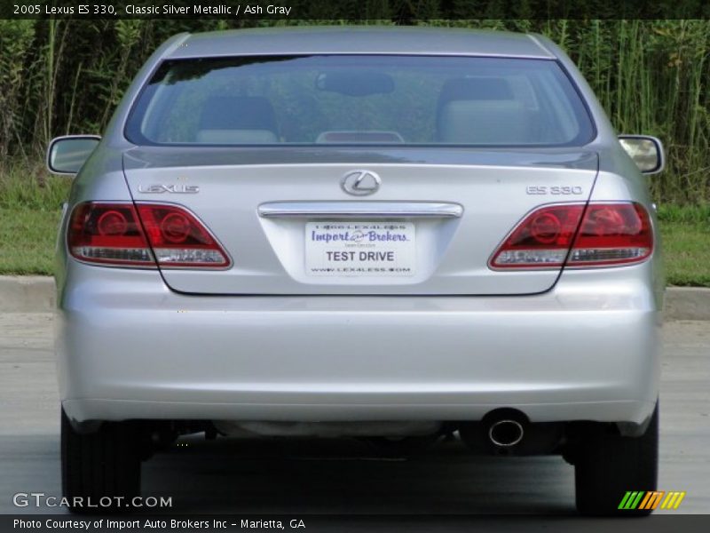 Classic Silver Metallic / Ash Gray 2005 Lexus ES 330