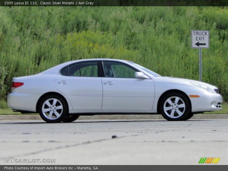 Classic Silver Metallic / Ash Gray 2005 Lexus ES 330