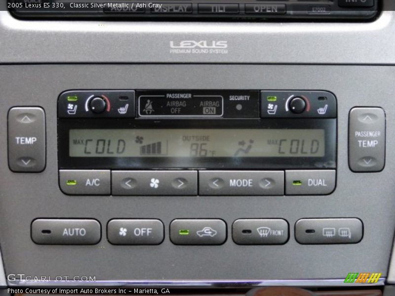 Classic Silver Metallic / Ash Gray 2005 Lexus ES 330