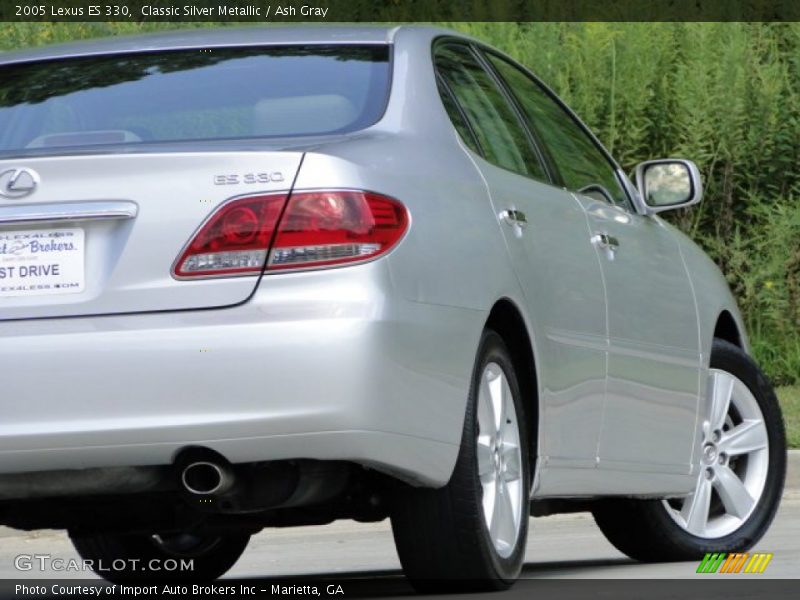 Classic Silver Metallic / Ash Gray 2005 Lexus ES 330