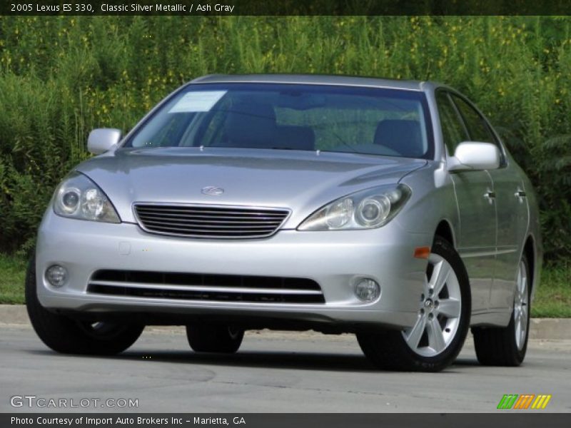 Classic Silver Metallic / Ash Gray 2005 Lexus ES 330
