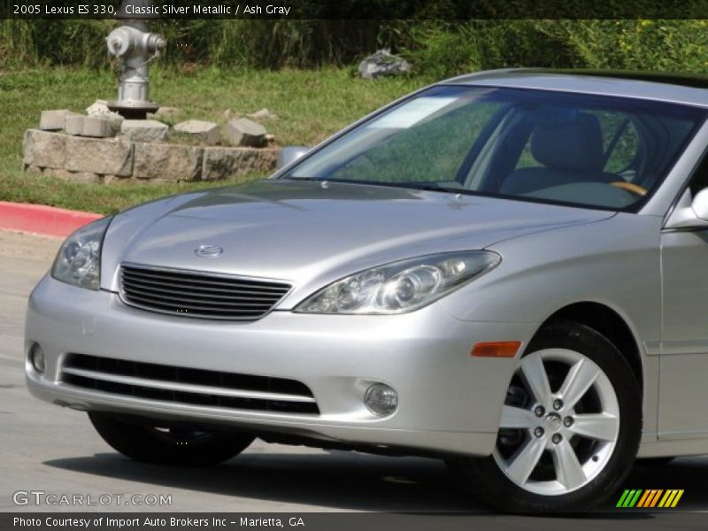 Classic Silver Metallic / Ash Gray 2005 Lexus ES 330