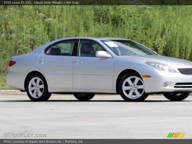 Classic Silver Metallic / Ash Gray 2005 Lexus ES 330