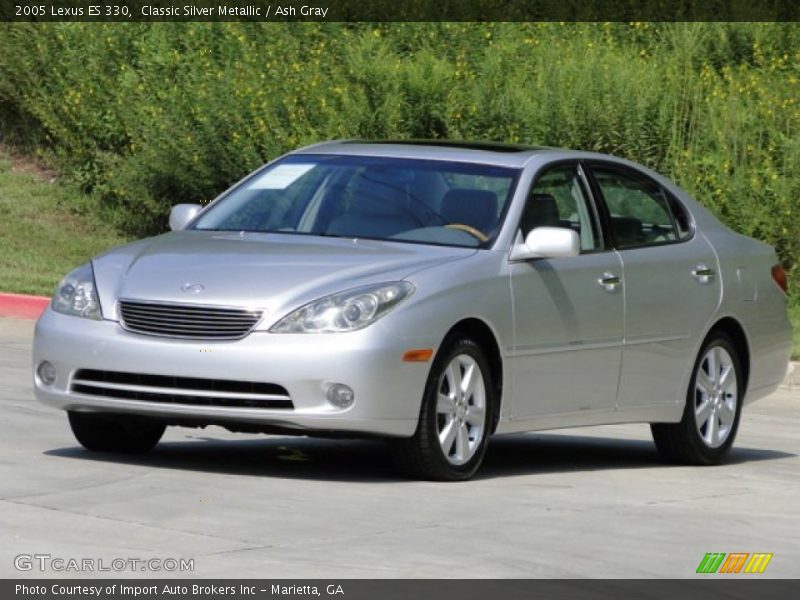 Classic Silver Metallic / Ash Gray 2005 Lexus ES 330