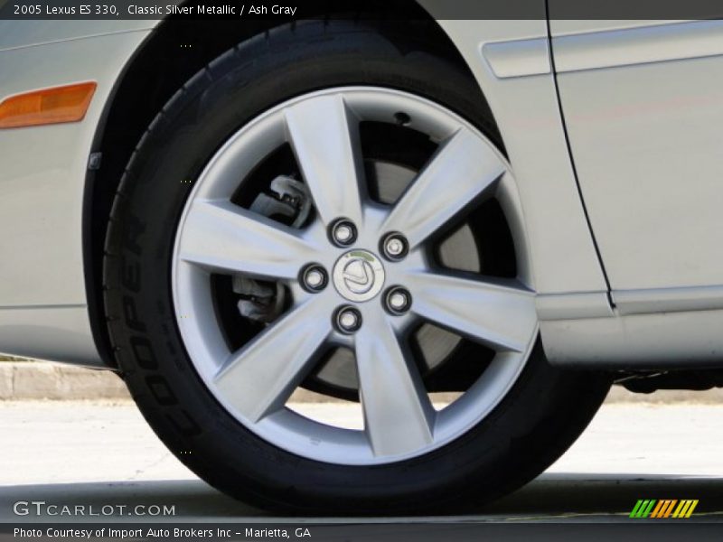 Classic Silver Metallic / Ash Gray 2005 Lexus ES 330