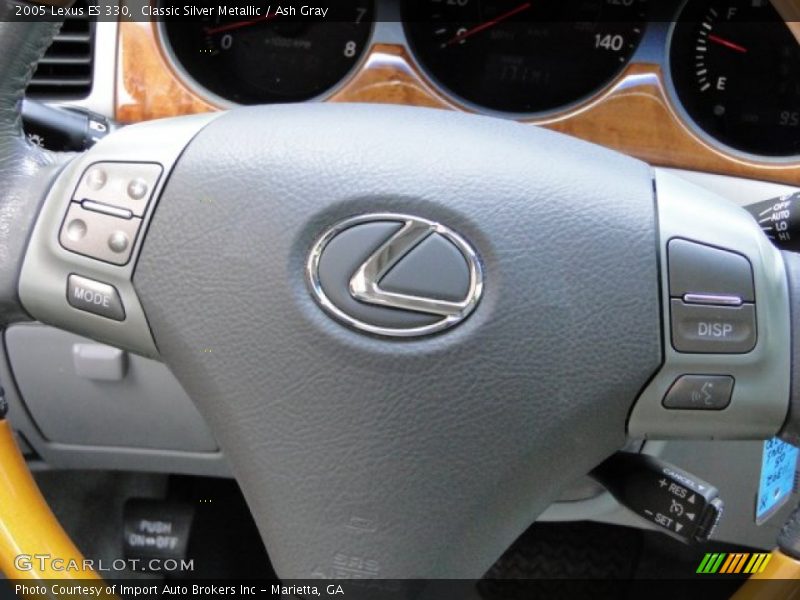 Classic Silver Metallic / Ash Gray 2005 Lexus ES 330