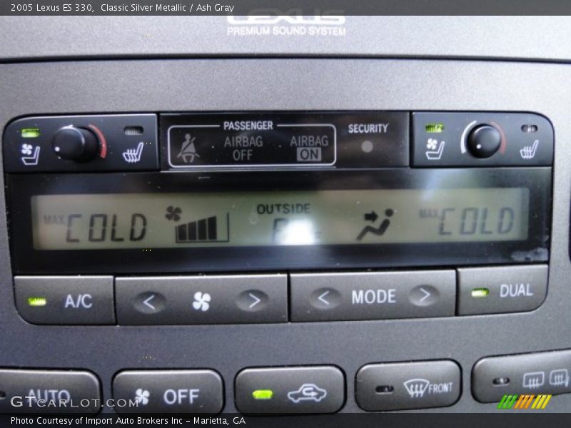 Classic Silver Metallic / Ash Gray 2005 Lexus ES 330