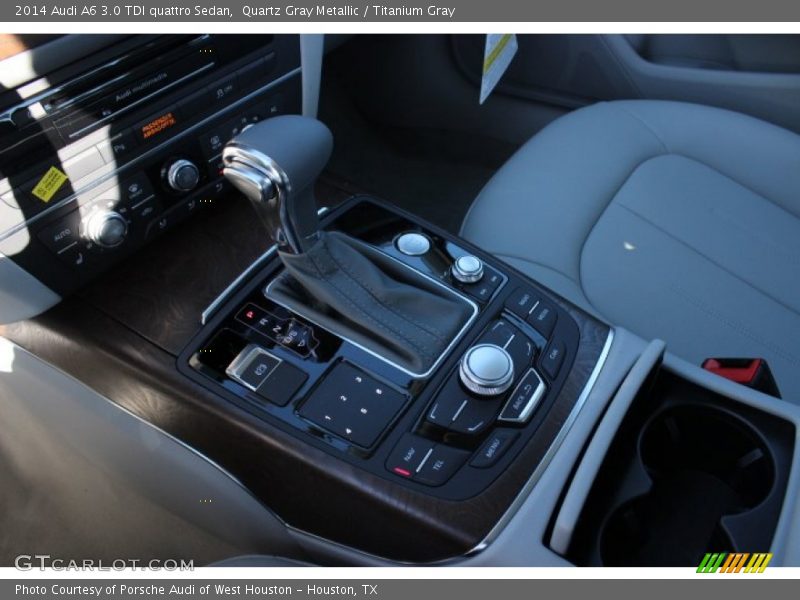 Quartz Gray Metallic / Titanium Gray 2014 Audi A6 3.0 TDI quattro Sedan
