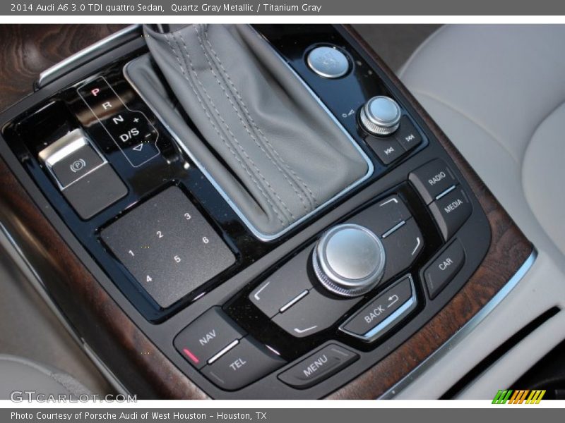 Quartz Gray Metallic / Titanium Gray 2014 Audi A6 3.0 TDI quattro Sedan