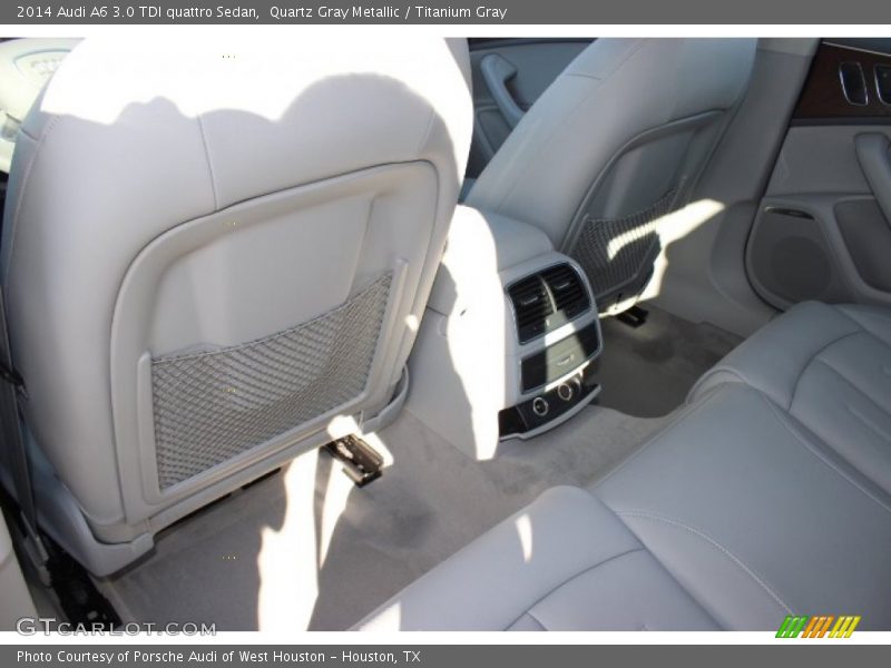 Quartz Gray Metallic / Titanium Gray 2014 Audi A6 3.0 TDI quattro Sedan