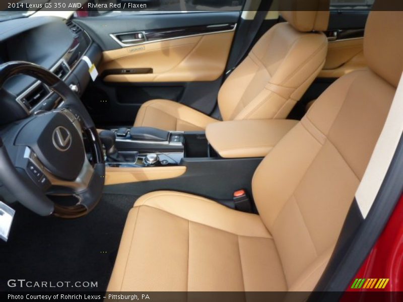 Front Seat of 2014 GS 350 AWD