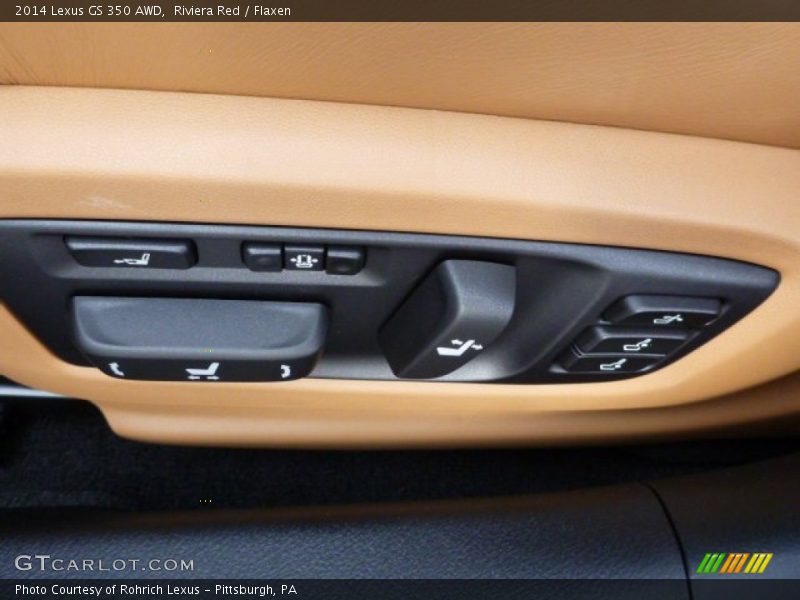 Controls of 2014 GS 350 AWD