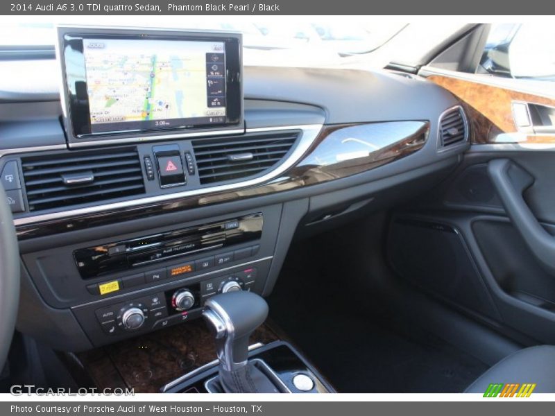 Phantom Black Pearl / Black 2014 Audi A6 3.0 TDI quattro Sedan